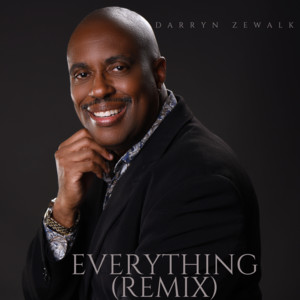 Man smiling on Everything Remix album cover