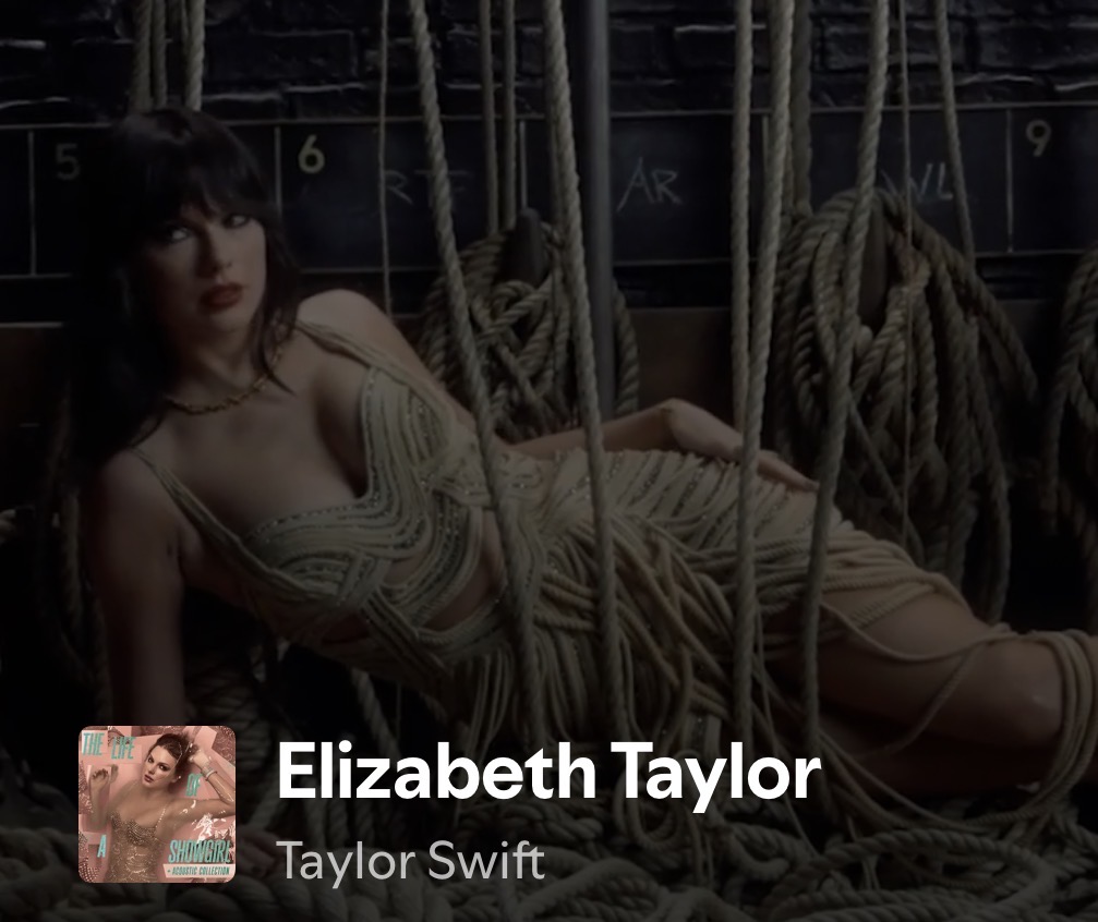 Elizabeth Taylor – Taylor Swift